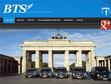 Tablet Screenshot of bts-fahrdienst.de